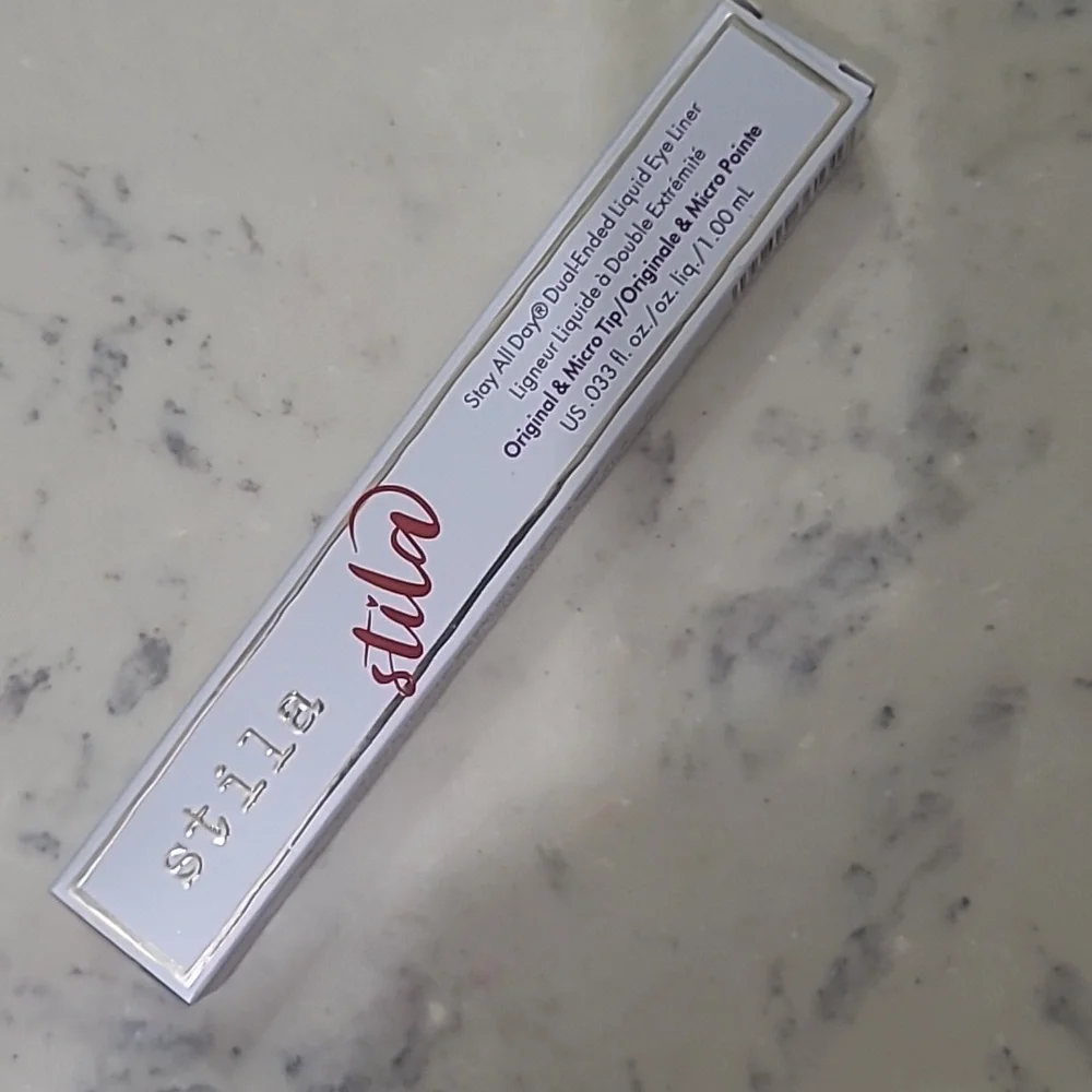 MAI TAI and INTENSE BLACK NIB Stila Stay All Day Dual Ended Liquid Eyeliner
